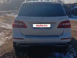 2012 Mercedes-Benz M-Класс 350 CDI III (W166), белый, 2700000 рублей, вид 3