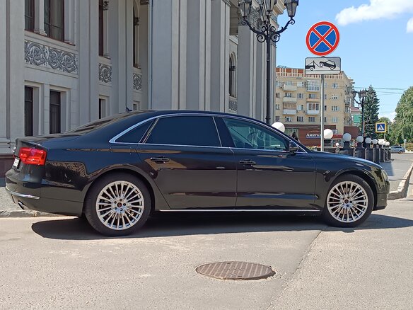 2013 Audi A8 Long III (D4), чёрный, 890000 рублей - вид 5