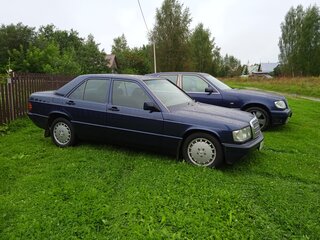 1986 Mercedes-Benz 190 (W201), синий, 1999000 рублей, вид 1