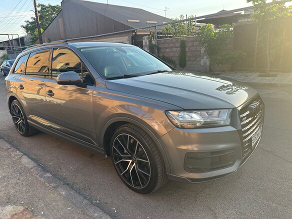 2016 Audi Q7 II (4M), серый - вид 4