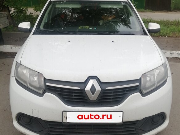 2017 Renault Logan II, белый, 550000 рублей