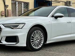 2019 Audi A6 40 TDI V (C8), белый, 4500000 рублей, вид 2