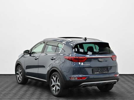 2016 Kia Sportage IV, синий, 1569000 рублей, вид 4