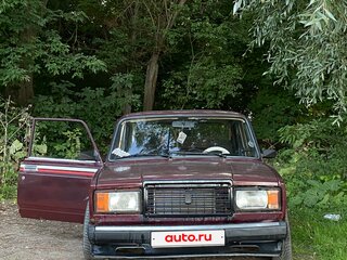 2005 Lada (ВАЗ) 2107, пурпурный, 95000 рублей, вид 4