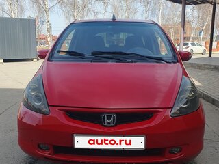 2008 Honda Jazz I Рестайлинг, красный, 650000 рублей, вид 1