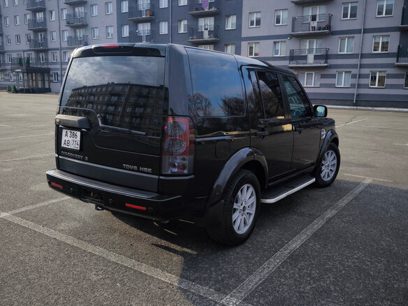 2007 Land Rover Discovery III, чёрный, 2350000 рублей - вид 3
