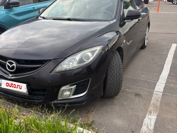 2008 Mazda 6 II (GH), пурпурный, 517000 рублей