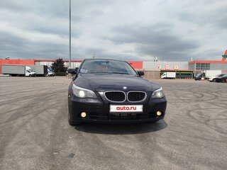 2005 BMW 5 серии 525d V (E60/E61), чёрный, 1390000 рублей, вид 4