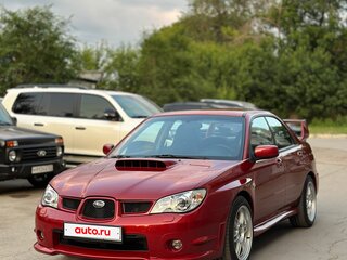 2007 Subaru Impreza WRX II Рестайлинг 2, красный, 2900000 рублей, вид 1
