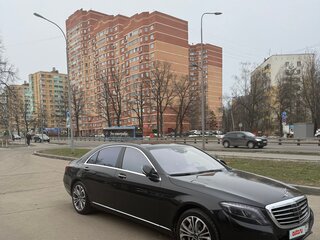 2014 Mercedes-Benz S-Класс 500 Long VI (W222, C217), чёрный, 3150000 рублей, вид 4