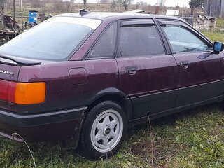 1990 Audi 80 IV (B3), красный, 250000 рублей, вид 3
