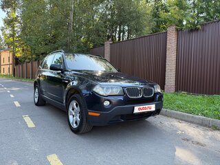 2007 BMW X3 30i I (E83) Рестайлинг, синий, 1000000 рублей, вид 4