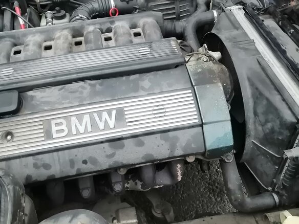 1993 BMW 5 серии 520i III (E34), синий - вид 19