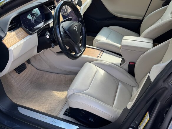 2019 Tesla Model S P100D I Рестайлинг, серый, 5800000 рублей - вид 8