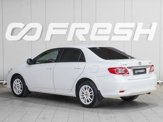 2013 Toyota Corolla X (E140, E150) Рестайлинг, белый, 1129000 рублей, вид 2
