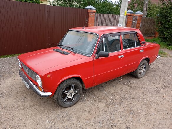 1986 Lada (ВАЗ) 21013, красный, 205000 рублей - вид 6