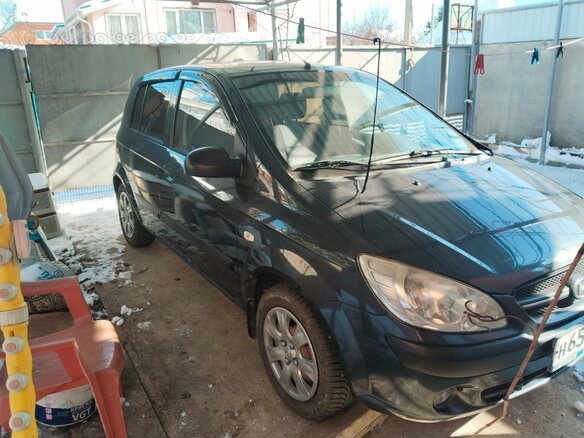 2010 Hyundai Getz I Рестайлинг, синий, 480000 рублей