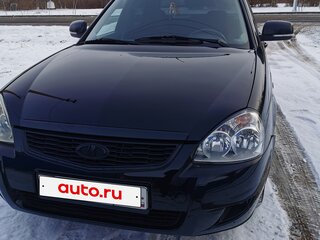 2012 Lada (ВАЗ) Priora I, чёрный, 450000 рублей, вид 4