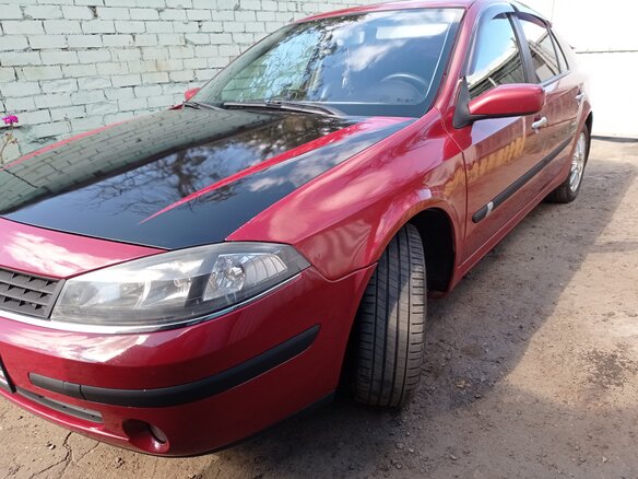 2005 Renault Laguna II Рестайлинг, красный, 950000 рублей - вид 17