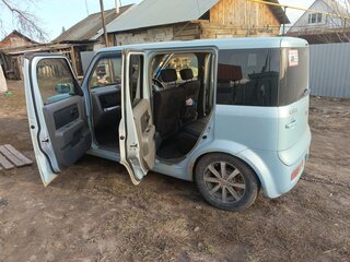 2002 Nissan Cube II (Z11), голубой, 350000 рублей, вид 4