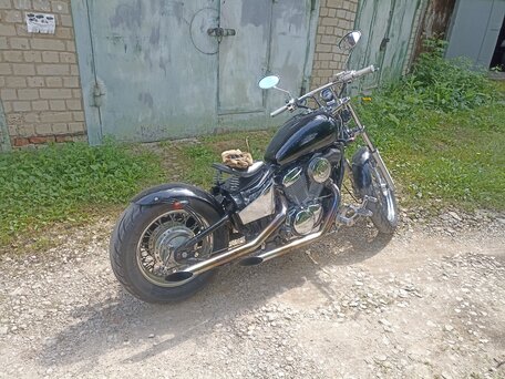 1994 Honda Steed 400, чёрный, 350000 рублей, вид 3