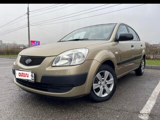 2005 Kia Rio II, бежевый, 620000 рублей, вид 5