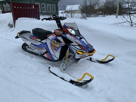 2009 BRP Ski-Doo MXZ Renegade X 800, чёрный, 650000 рублей, вид 1