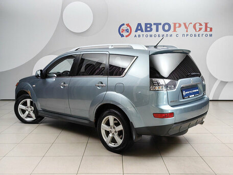 2008 Mitsubishi Outlander II, зелёный, 691000 рублей, вид 2