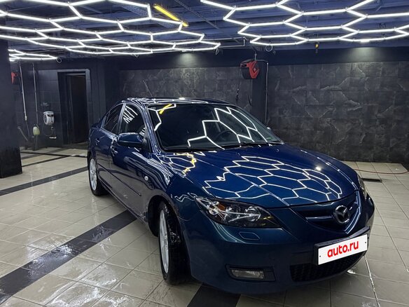 2007 Mazda 3 I (BK) Рестайлинг, синий, 500000 рублей - вид 1