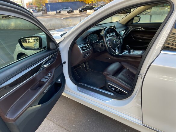 2015 BMW 7 серии 730Ld xDrive VI (G11/G12), белый - вид 12