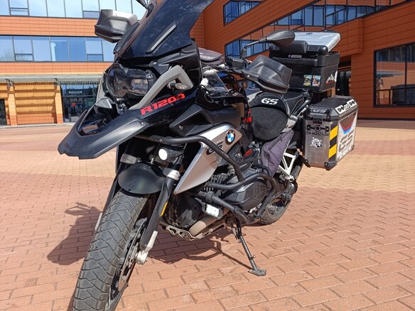 2016 BMW R 1200 GS, чёрный, 1250000 рублей