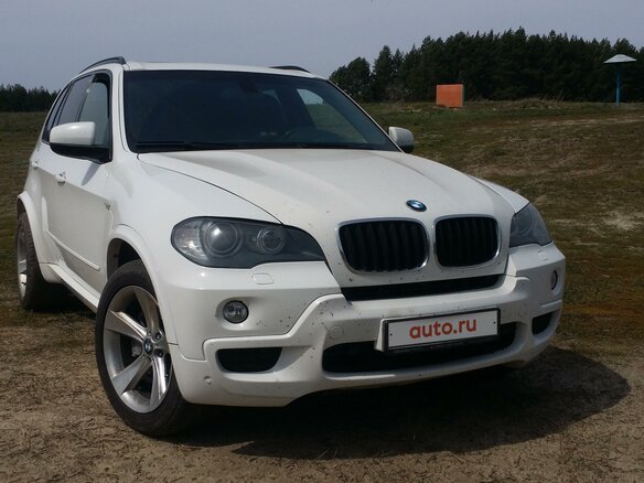 2009 BMW X5 35d II (E70), белый, 2250000 рублей - вид 16