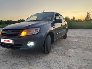 2014 Lada (ВАЗ) Granta I, серый, 550000 рублей, вид 3