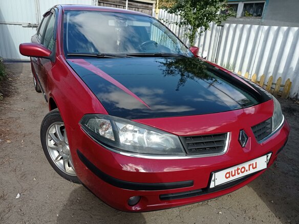 2005 Renault Laguna II Рестайлинг, красный, 950000 рублей - вид 10