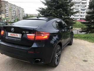 2012 BMW X6 30d I (E71) Рестайлинг, синий, 2100000 рублей, вид 3