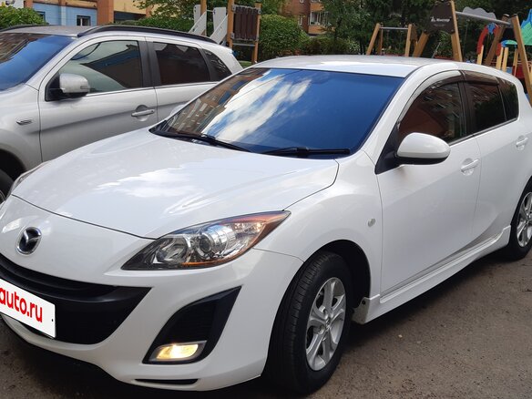 2010 Mazda Axela II, белый, 960000 рублей - вид 1