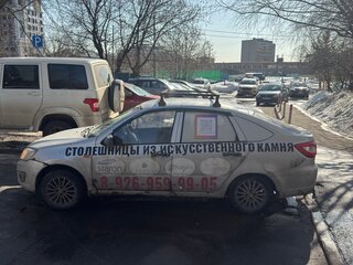 2015 Lada (ВАЗ) Granta I, серебристый, 250000 рублей, вид 5