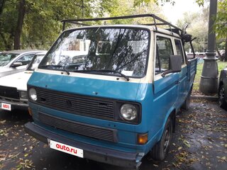 1986 Volkswagen Transporter T3, голубой, 600000 рублей, вид 1