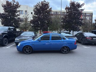 2018 Lada (ВАЗ) Priora I Рестайлинг, синий, 800000 рублей, вид 1