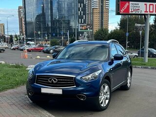 2014 Infiniti QX70, синий, 2450000 рублей, вид 1