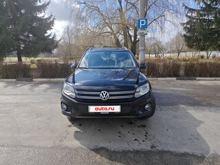 2014 Volkswagen Tiguan I Рестайлинг, чёрный, 1590000 рублей, вид 2