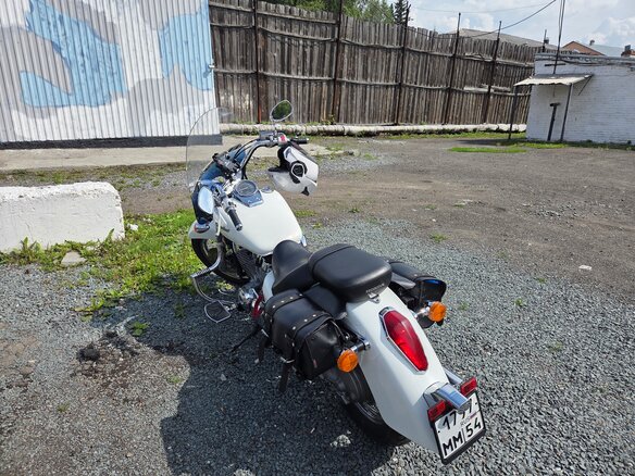 2007 Honda Shadow 750, бежевый, 400000 рублей - вид 8