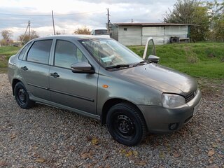 2007 Lada (ВАЗ) Kalina I, серый, 300000 рублей, вид 3