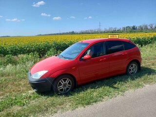 2005 Ford Focus I Рестайлинг, красный, 265000 рублей, вид 2
