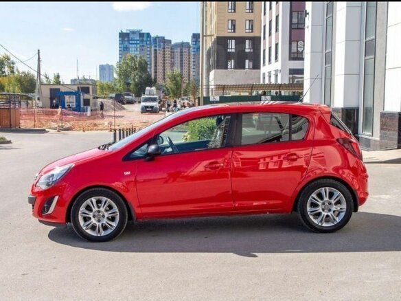 2013 Opel Corsa D Рестайлинг II, красный, 570000 рублей - вид 6