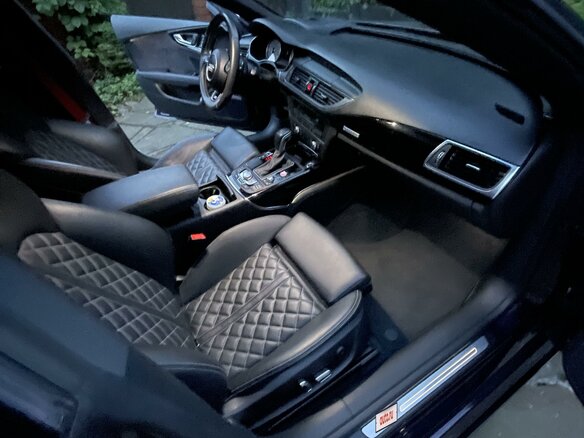 2016 Audi S7 I (4G) Рестайлинг, фиолетовый - вид 13