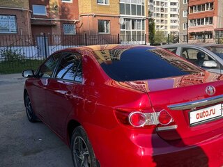 2010 Toyota Corolla X (E140, E150) Рестайлинг, красный, 1250000 рублей, вид 3