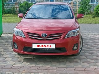 2011 Toyota Corolla X (E140, E150) Рестайлинг, красный, 1190000 рублей, вид 1