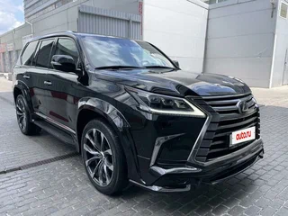 2016 Lexus LX 570 III Рестайлинг 2, чёрный, 7999000 рублей, вид 4