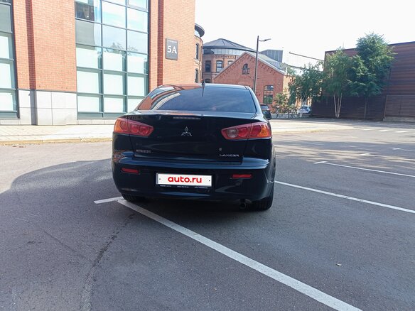 2008 Mitsubishi Lancer X, чёрный, 904995 рублей - вид 7